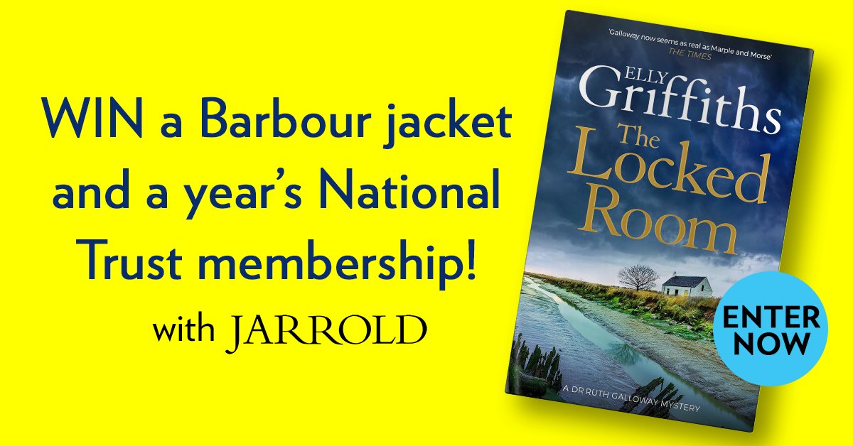 COMPETITION TIME! 🎁 Order @ellygriffiths The Locked Room with @JarroldBooks to be in with the chance of winning this fantastic prize! All you have to do is upload proof of purchase here ➡️ bit.ly/TLRCompetition T&Cs🔗bit.ly/3FKWkdi