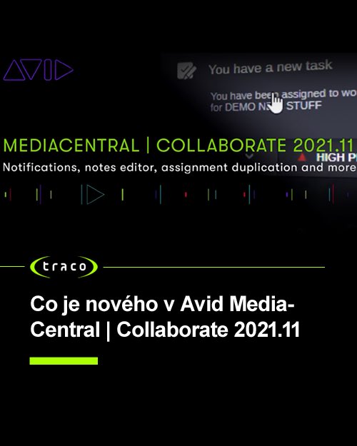 TRACOSYSTEMS's tweet photo. ⚠️Avid MediaCentral | Collaborate 2021.11👉https://t.co/mOPOViWV9V
#avid #mediacentral #tracosystems https://t.co/AWMGH56ait