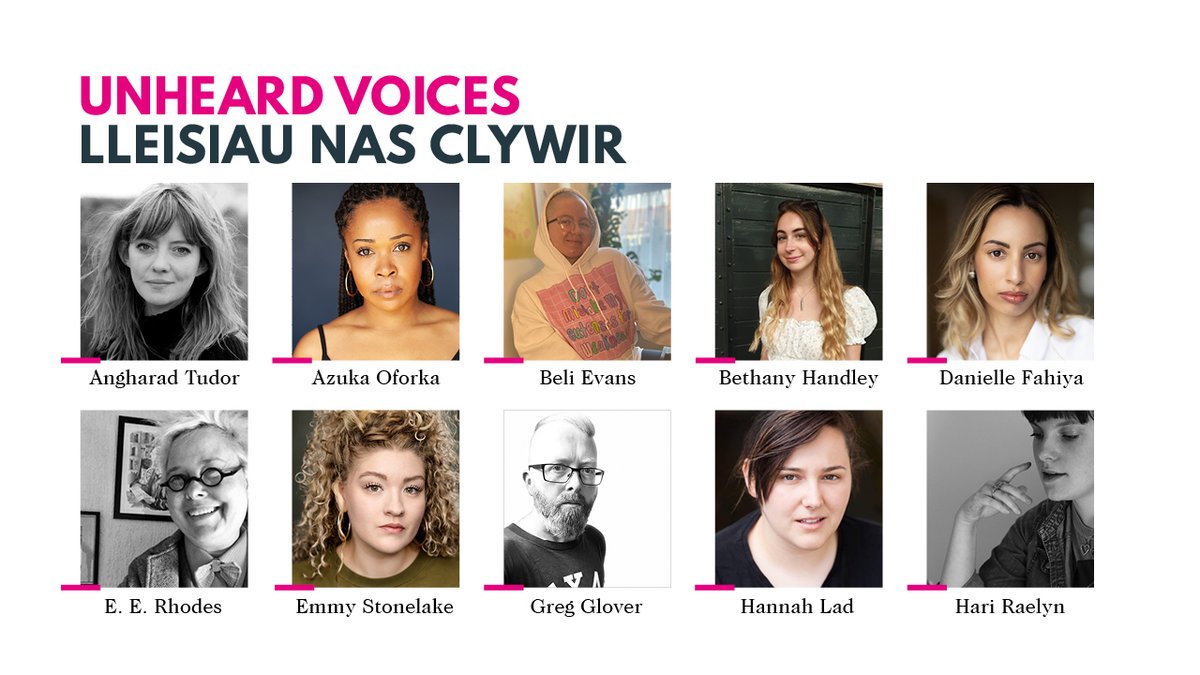 ShermanTheatre's tweet photo. Here they are! We are so pleased to announce the 20 writers who will be taking part in our Unheard Voices programme this year.
1/3 https://t.co/9ScATSN8QT