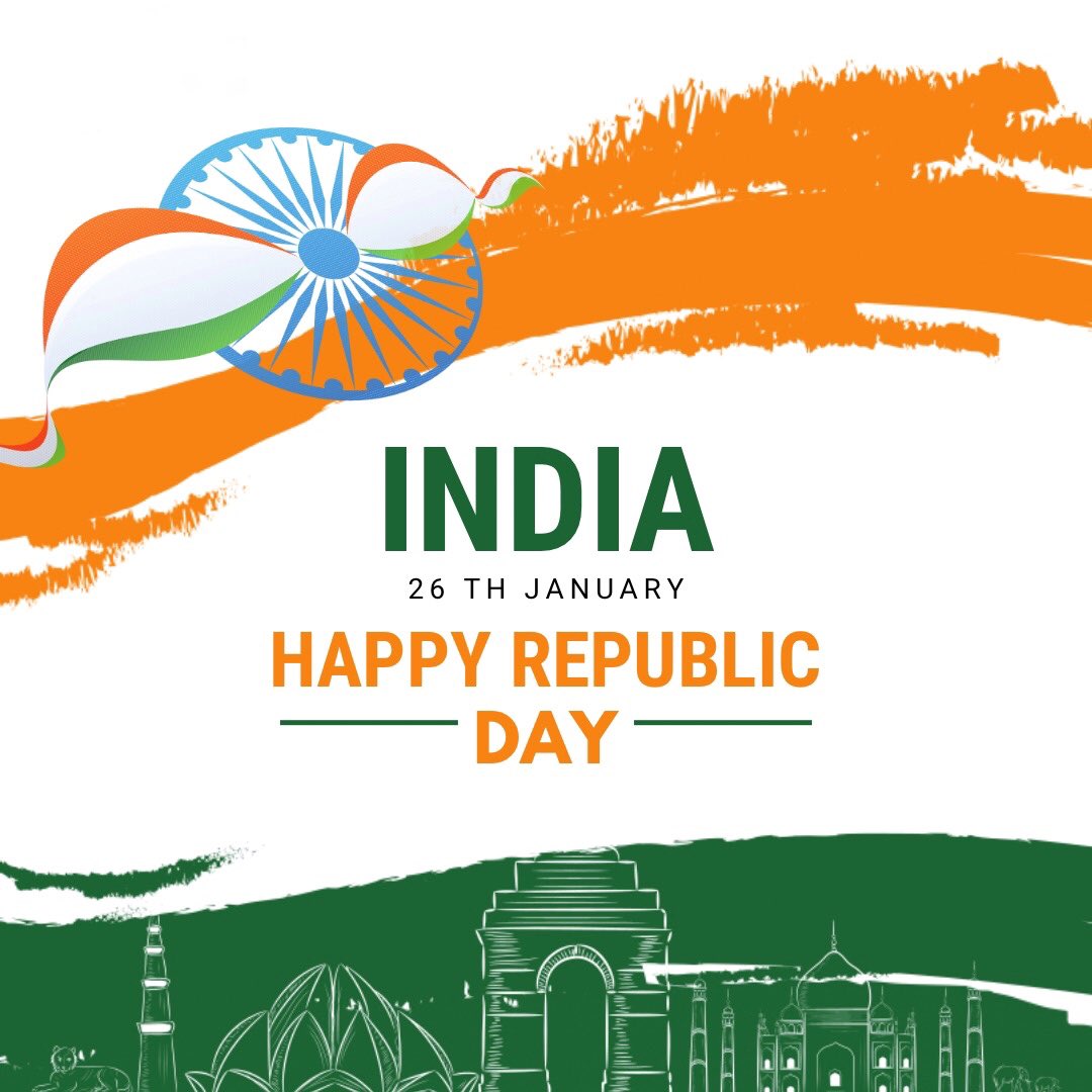 Samir06856749's tweet photo. Happy Republic Day to all. 
Proud to be an Indian🇮🇳
#RepublicDay https://t.co/xqlqJqNj3X