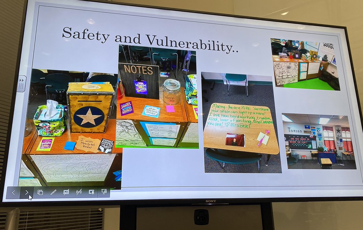 I had the opportunity to learn about social emotional learning from Amy Ertel yesterday. As she says, “behavior is communication.” I left inspired and ready to implement these strategies into the classroom!