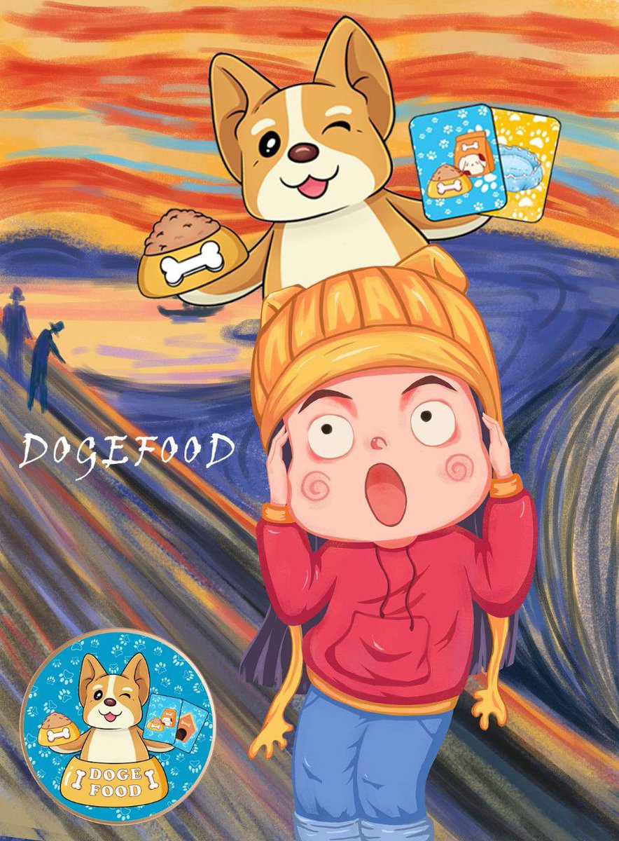 DogeFood_bsc's tweet photo. Classical painting with Dogefood 😆
Seem to be _____?  

Take a bite of this😆  
@elonmusk @cz_binance @binance 

#dogefood #BSC #BSCGem #memecoins #x100Gems #painting #BNB #crypto #charity #cryptocurrency https://t.co/cTyaEtK6Bb