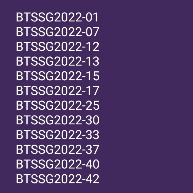 DELIGHTSEOULPH's tweet photo. ARRIVED:
• BTS - 2022 SEASON GREETINGS
- NOT YET COMPLETE
(Check the list below to know if you're included. This is based on payments.)
• TXT - 2022 SEASON'S GREETINGS
• APINK - 2022 SEASON GREETINGS
Thank you for your patience 💜
#DSPHUpdates
#DSPHArrivals https://t.co/HAhTQ9xMGI