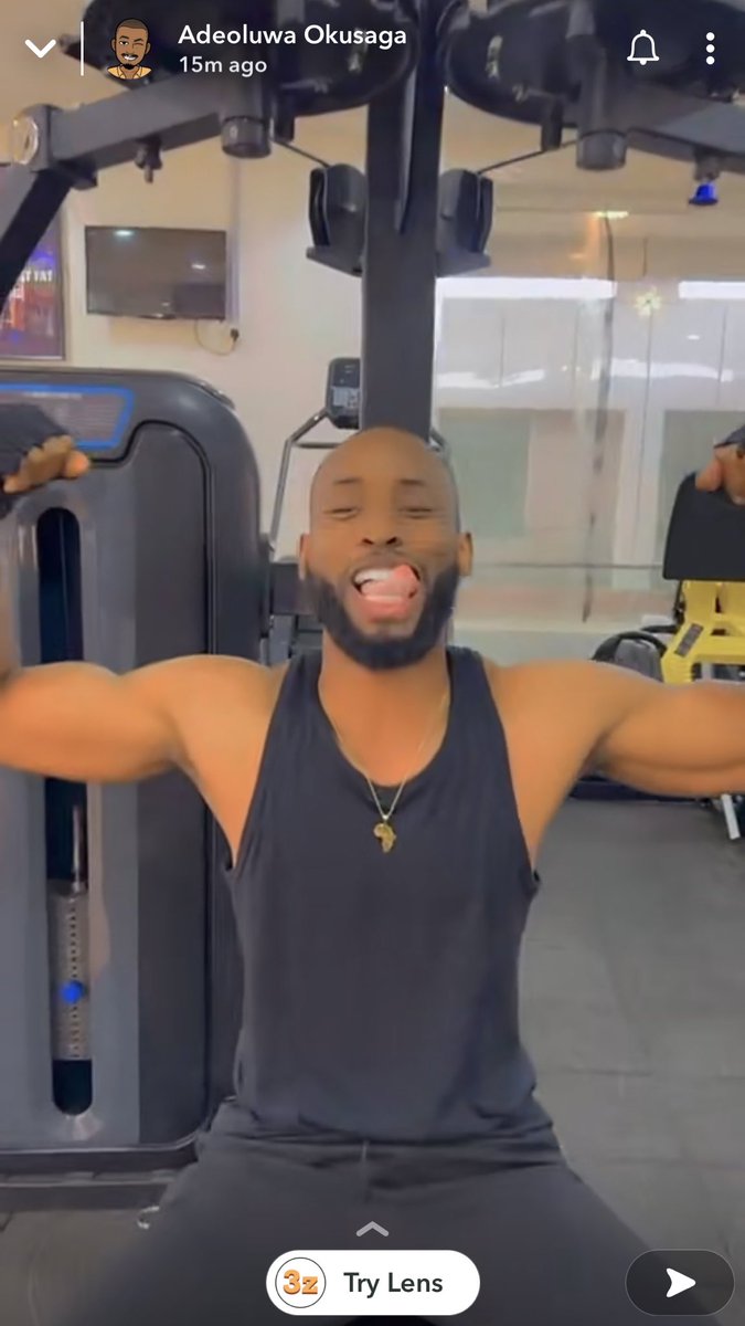 In the gym too this boy is pulling out his tongue😂😂😂😂😂😂😂🙂
#EmmanuelUmoh
#SingForEmmanuel 
#EmmaRose