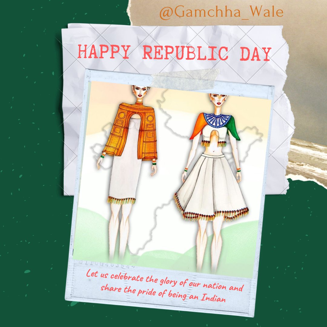 Gamchha_wale's tweet photo. Happy #RepublicDayIndia 
@Gamchha_wale https://t.co/yXuTzyhopt