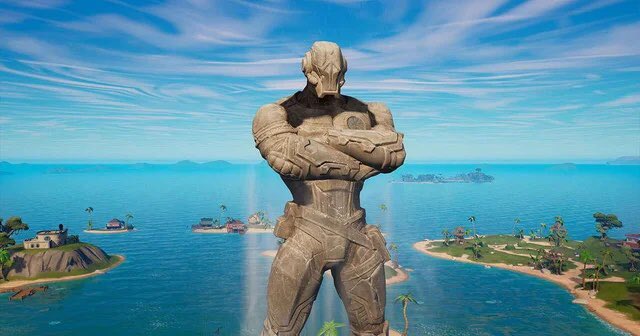 Fitzyy's tweet photo. It’s just a statue, unless.. https://t.co/V7J7xec70u