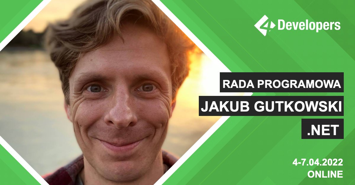 4Developers's tweet photo. Miło nam przedstawić pierwszych dwóch członków Rady Programowej #4Developers! Jakuba Gutkowskiego oraz Piotra Stappa.👏  

⏰ Pamiętajcie, że do 28.02 trwa CFP ➡ https://t.co/yK2WLgcuyV

Więcej informacji👇 @gutek @ptrstpp950 
https://t.co/wlx5aiTrXf https://t.co/3SprGWPQ2R