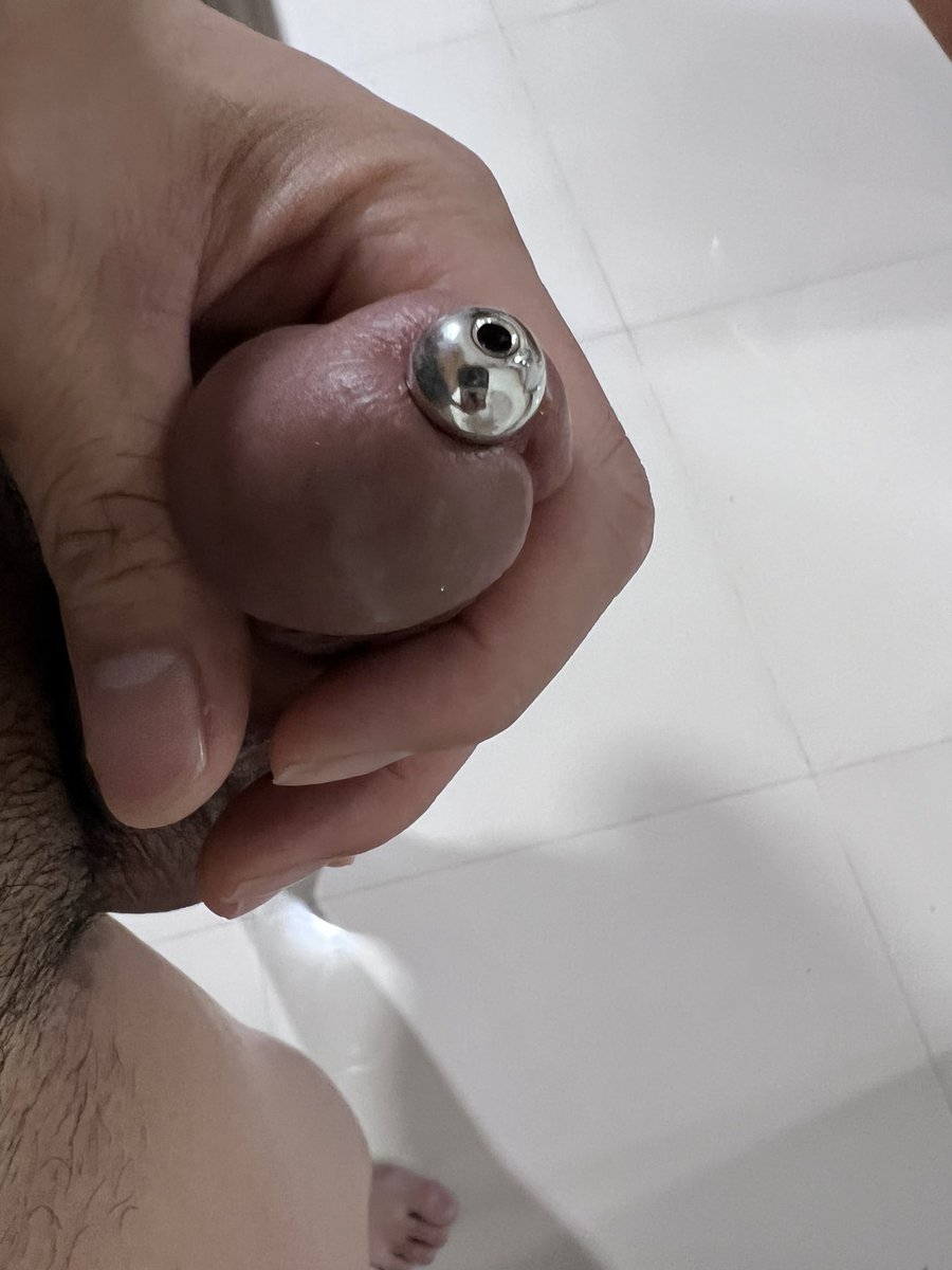 lockbird3's tweet photo. Penis plug 8 mm was done https://t.co/xNG3WaPYKV