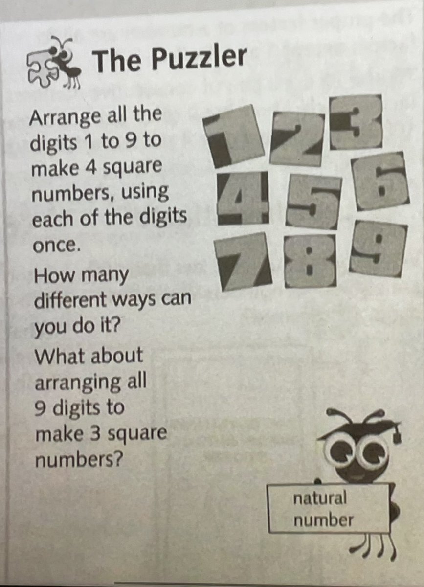 CarrdusYear5's tweet photo. Perseverance paid off today and these two girls found their first solution to one of our weekly challenges involving square numbers. Well done! #puzzler #perseverance #Maths https://t.co/zbKPlaLREF