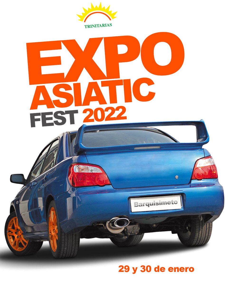 ccltrinitarias's tweet photo. Ya tenemos fecha para el evento automotriz más sonado "Asiatic Fest", este 29 y 30 de enero no te quedes en casa y disfruta de este evento #enlastrini https://t.co/hOAxu5c48O
