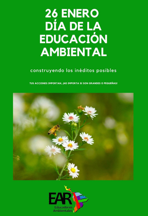 EAenred's tweet photo. 26 de enero - Dia de la educación Ambiental - #educación ambiental #sustentabilidad #cambio climatico #leydehumedalesya 
https://t.co/7WU1tGKrd0 https://t.co/C6UIHLkTWp