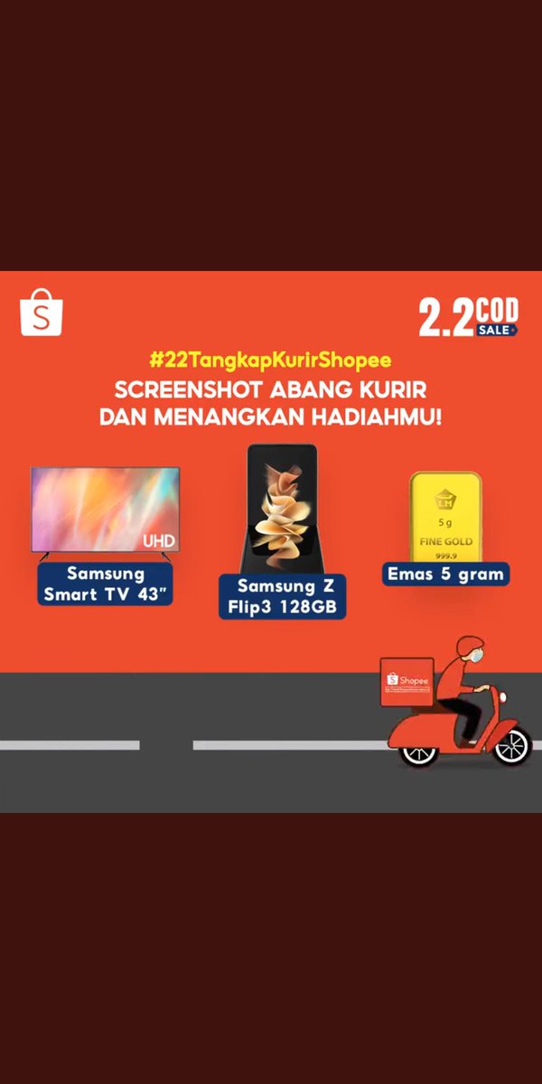 rezaRS_'s tweet photo. lumayan kan buat nambahin seserahan  @ShopeeID #22TangkapKurirShopee #ShopeeKasihEmas5G https://t.co/3E8e72ZF0e
