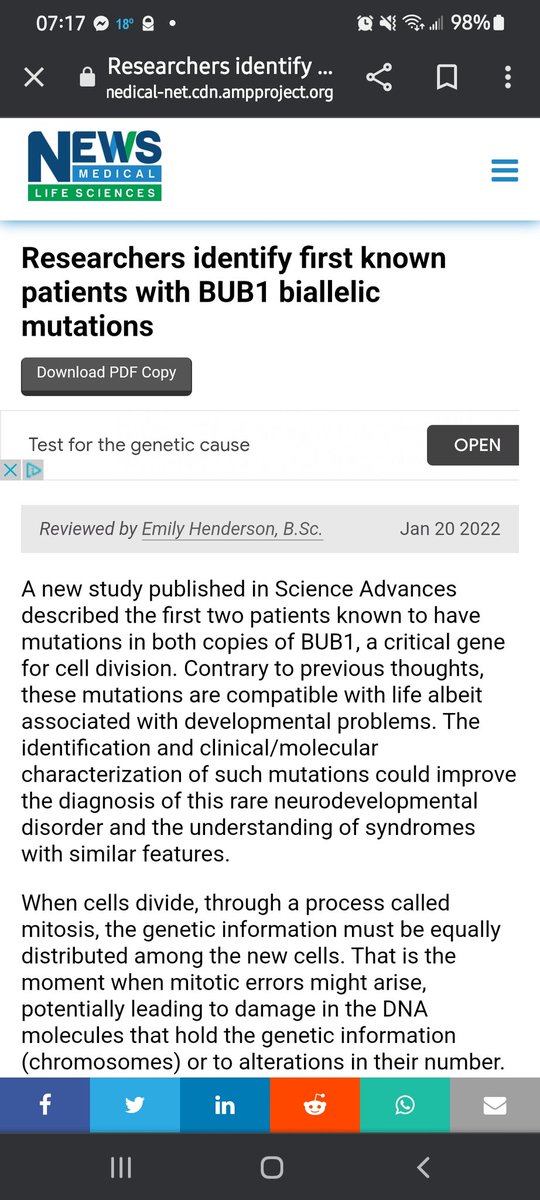 Genetic cell mutations already, shocker