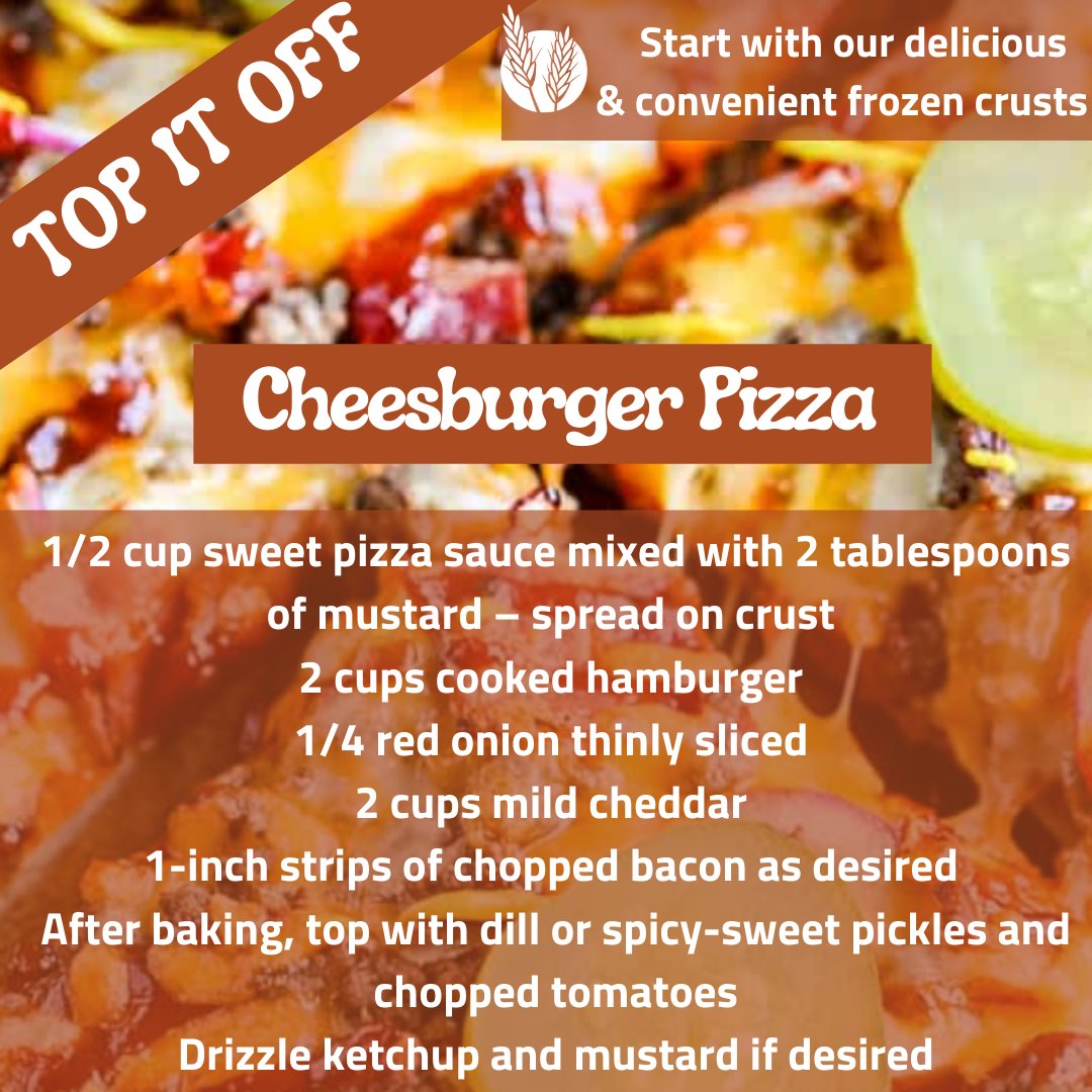 CustomFoods1's tweet photo. #CustomFoodsInc #FrozenDoughSolutions #FoundersPride #PizzaRecipes https://t.co/azlrUG000U
