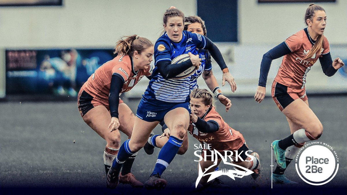 SaleSharksWomen's tweet photo. 𝗖𝗛𝗔𝗥𝗜𝗧𝗬 𝗙𝗜𝗫𝗧𝗨𝗥𝗘 💛

Sale Sharks Women v Bristol Bears Women (Sunday, KO 2pm)

👉 FREE entry to Corpacq Stadium with donation on door 
👉 Sale Sharks will match donations made  
👉 Raising money for children’s mental health charity @Place2Be 

#SharksFamily https://t.co/UcfydRceki