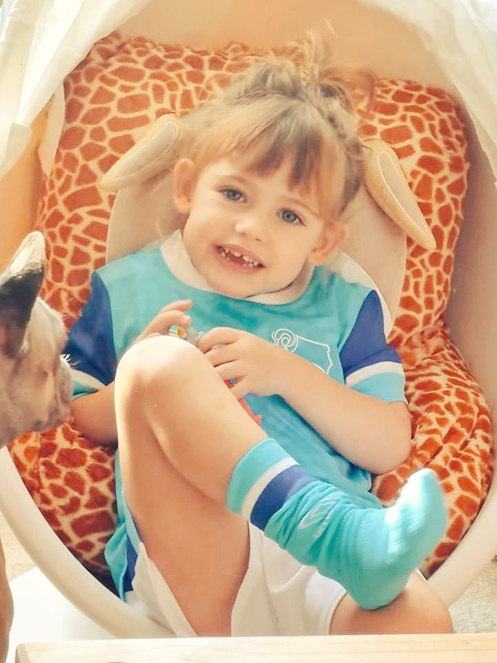 NessaWoobies's tweet photo. I've played football all my life and want my daughter to follow in my footsteps. That started with watching Derby County. I can only hope I'll be taking my daughter to watch the team we love 🐏⚫⚪ #SaveDerby #saveourclub #Derby https://t.co/Xp8uBZFfKz