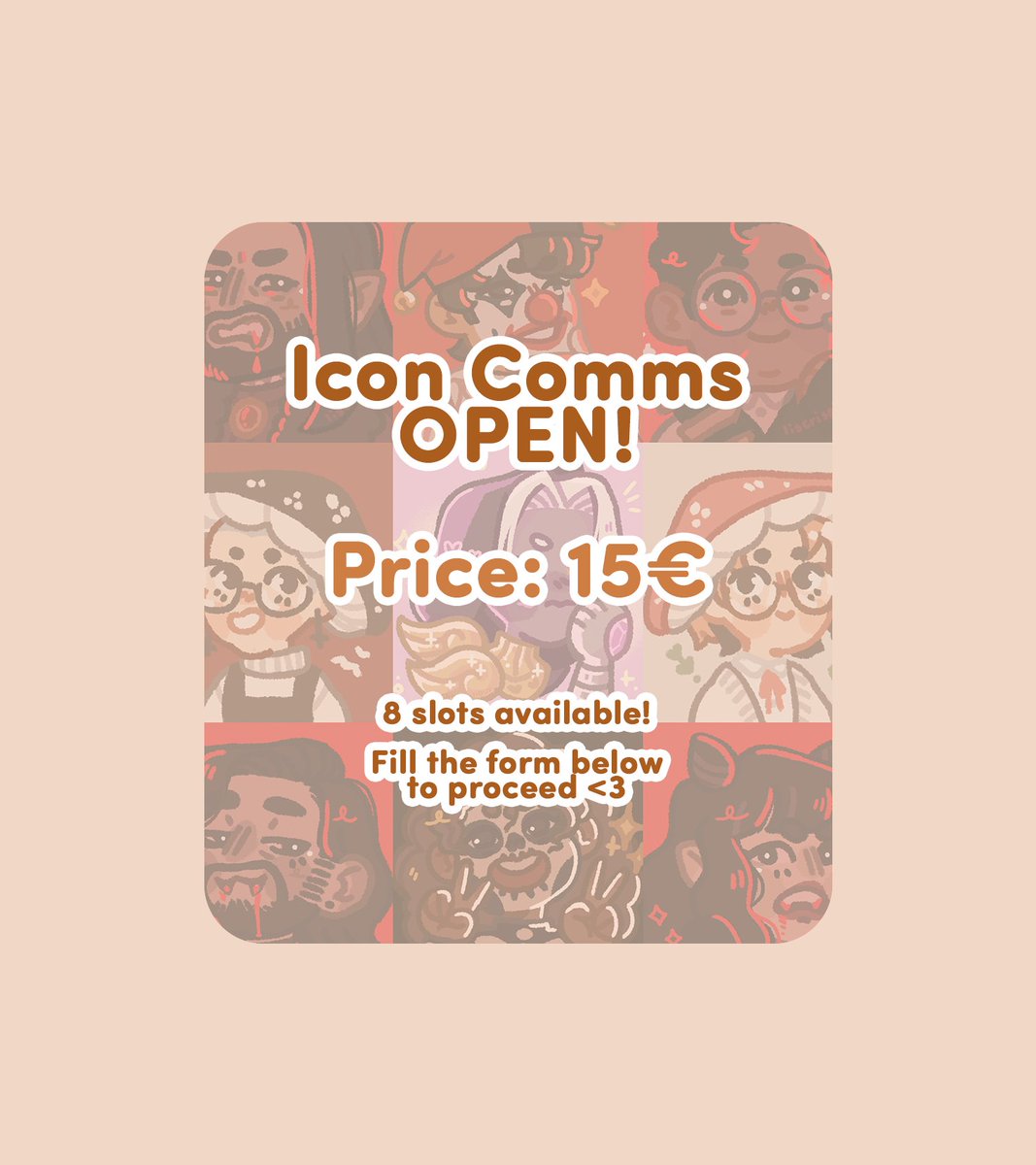 ✨Icon Giveaway✨
Ends on February 2nd!

✨Icon Commissions✨
♡ 8 available slots! 
♡ Fill the form below to proceed <3
