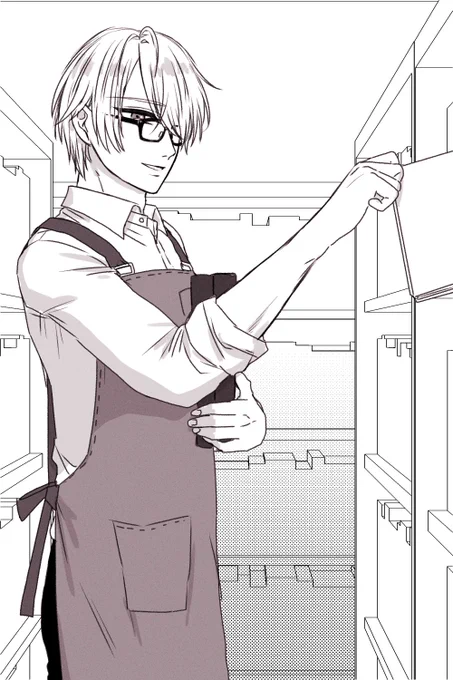 「…なにかお探しですか」 