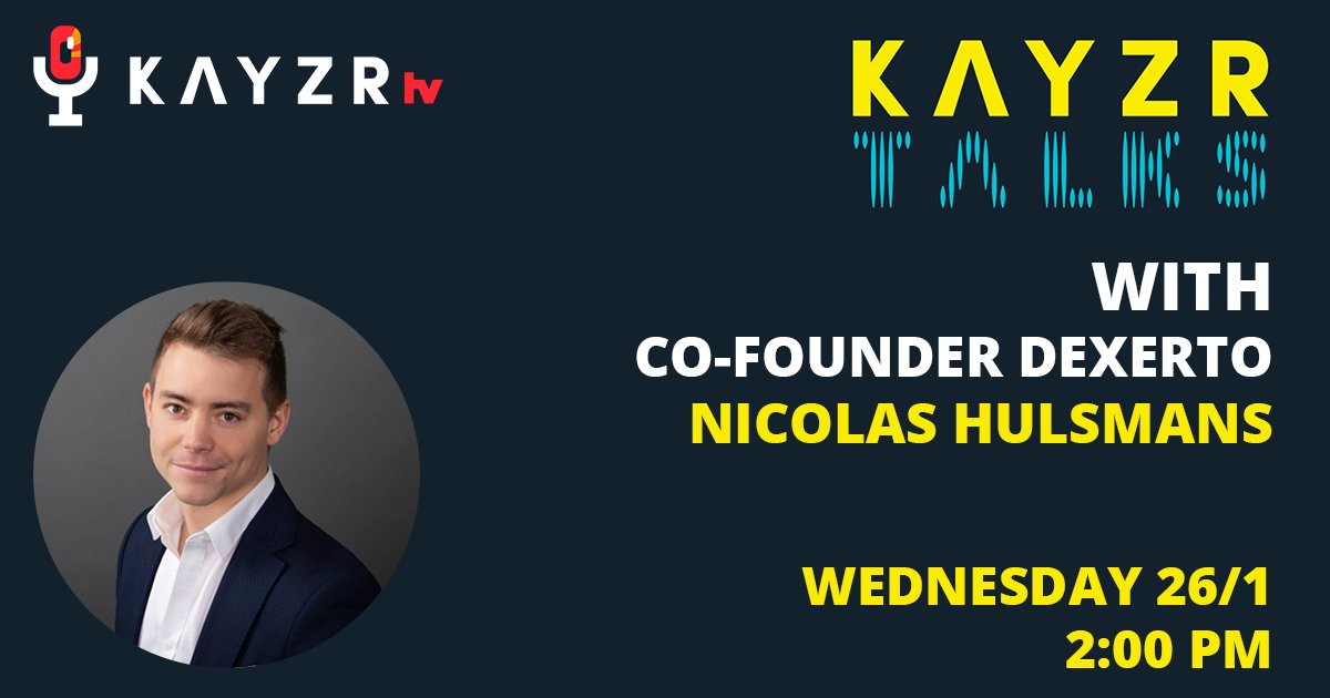 🔴 We are about to start the podcast with our guest <a href="/nicolashulsmans/">Nicolas Hulsmans</a> and our host <a href="/DikkeSvekke/">DikkeSvekke</a>! 🔴 

Tune in via twitch.tv/kayzr for lots of esports and business related talk! 🎮💼