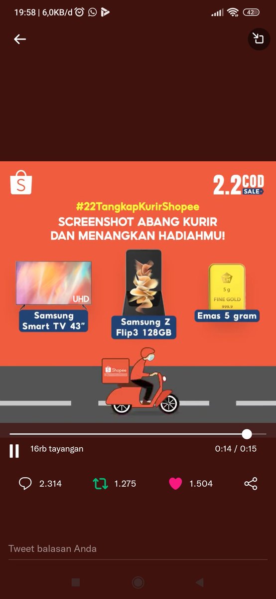 #22TangkapKurirShopee
