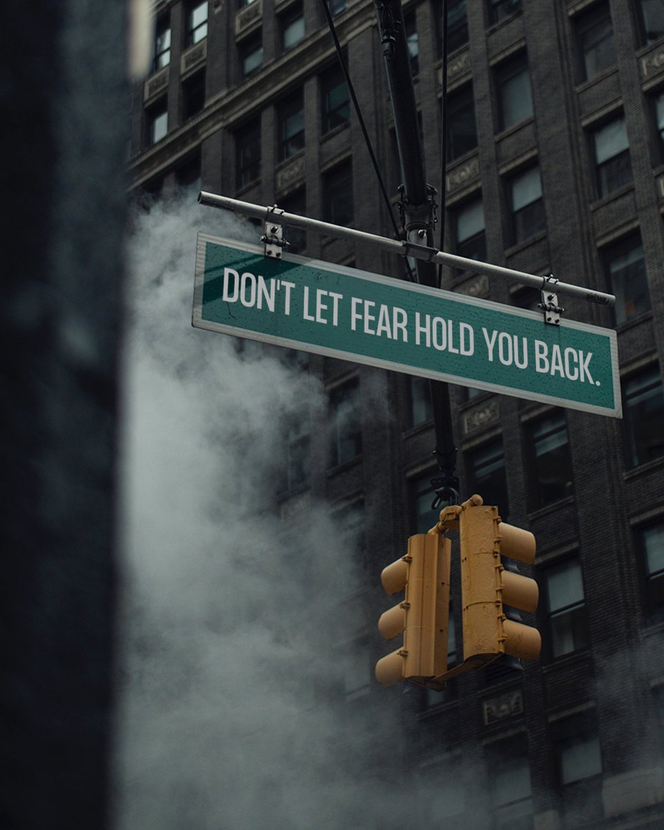 Never let the fear of failure stop you from taking a step of faith.