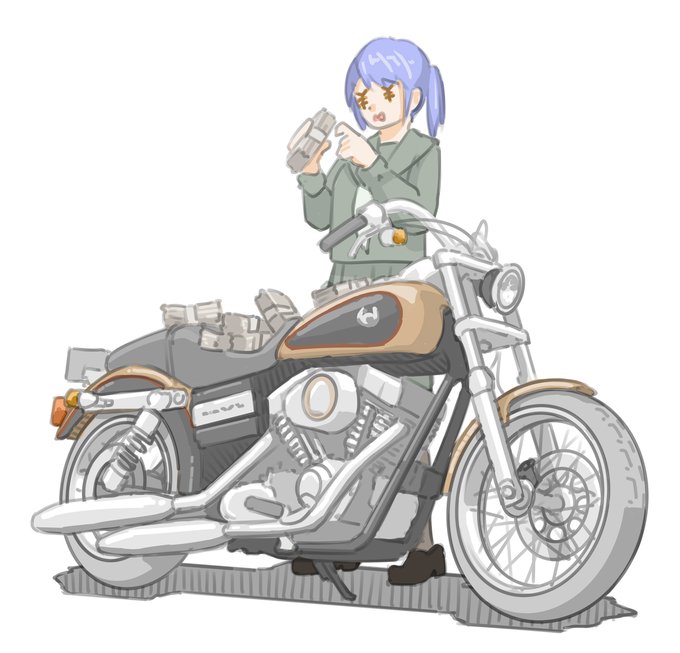 ハーレーのtwitterイラスト検索結果