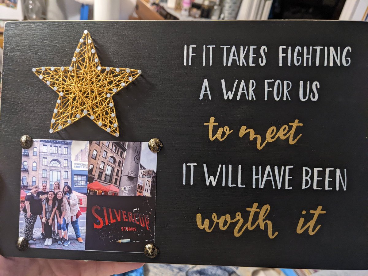 Creative__Cha0s's tweet photo. Been working on this for over a month for some of the most important people in my life:
V late Xmas gifts - captured our friendship w/ 2 major things we bonded over, #Hamilton &amp; #ProdigalSon
@Btlwine2cups @_English_Nerd  @2am_euphoria  @tinkerbrittt  @kerikatie @HamiltonMusical https://t.co/bxG8PpoNvt