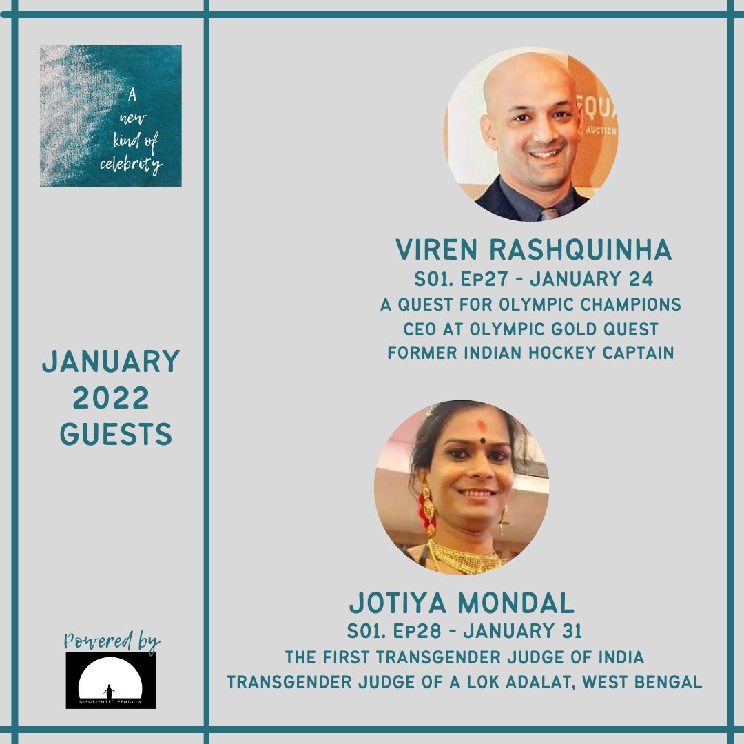 We are excited to share our January month guests of this year. Listen to our previous episodes if you haven't heard yet here - link.chtbl.com/EP27VirenRasqu…

As always we would love to hear feedback from you and feature them in our Bookmarks episode. 

#podcastguests #podcasts