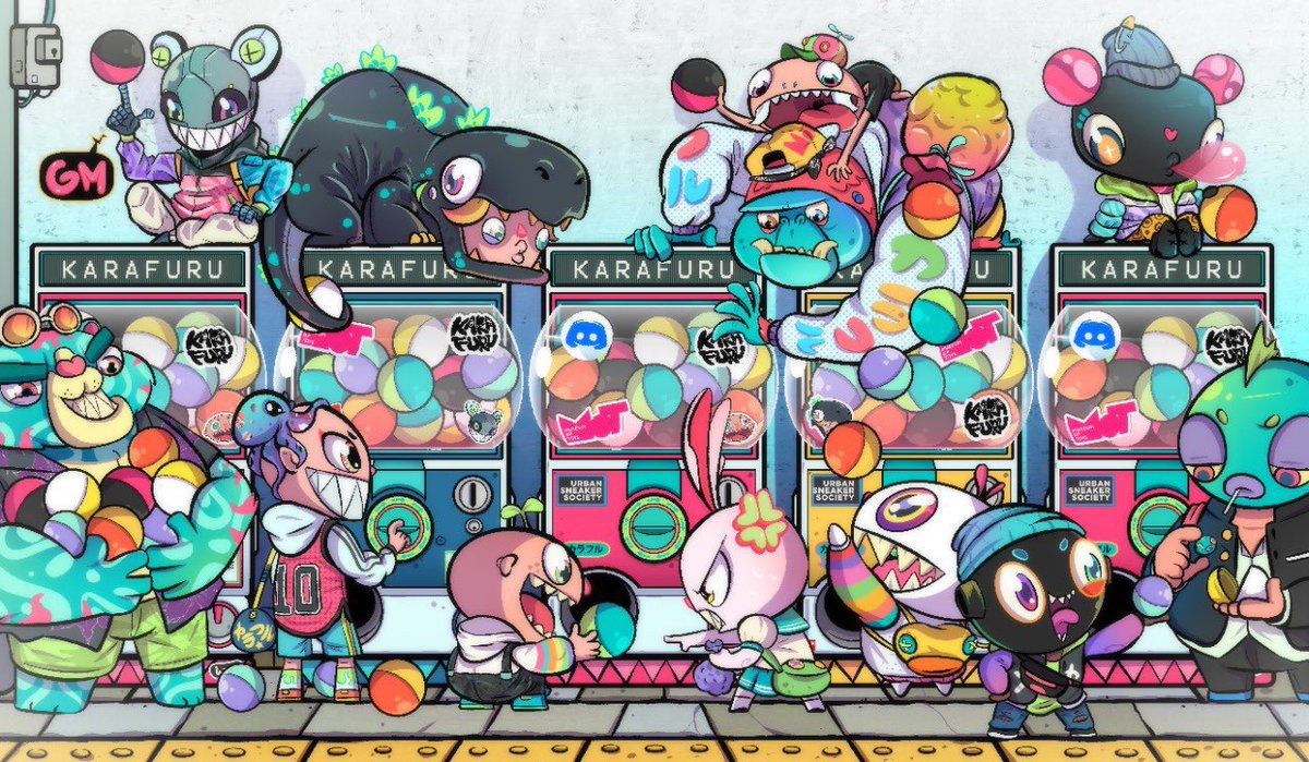 🚨WL Giveaway🚨

I’m sure you guys seen these amazing art all over twitter and YES IT IS KARAFURU NFT 🤩

How to Enter
Step 1: Follow me <a href="/Jejouw/">jejouw</a> @KarafuruNft 
Step 2: LIKE &amp; RT THIS TWEET
Step 3: Tag 3 friend for good luck!

Good luck guys! 

#Karafuru #KarafuruNFT #Whitelist