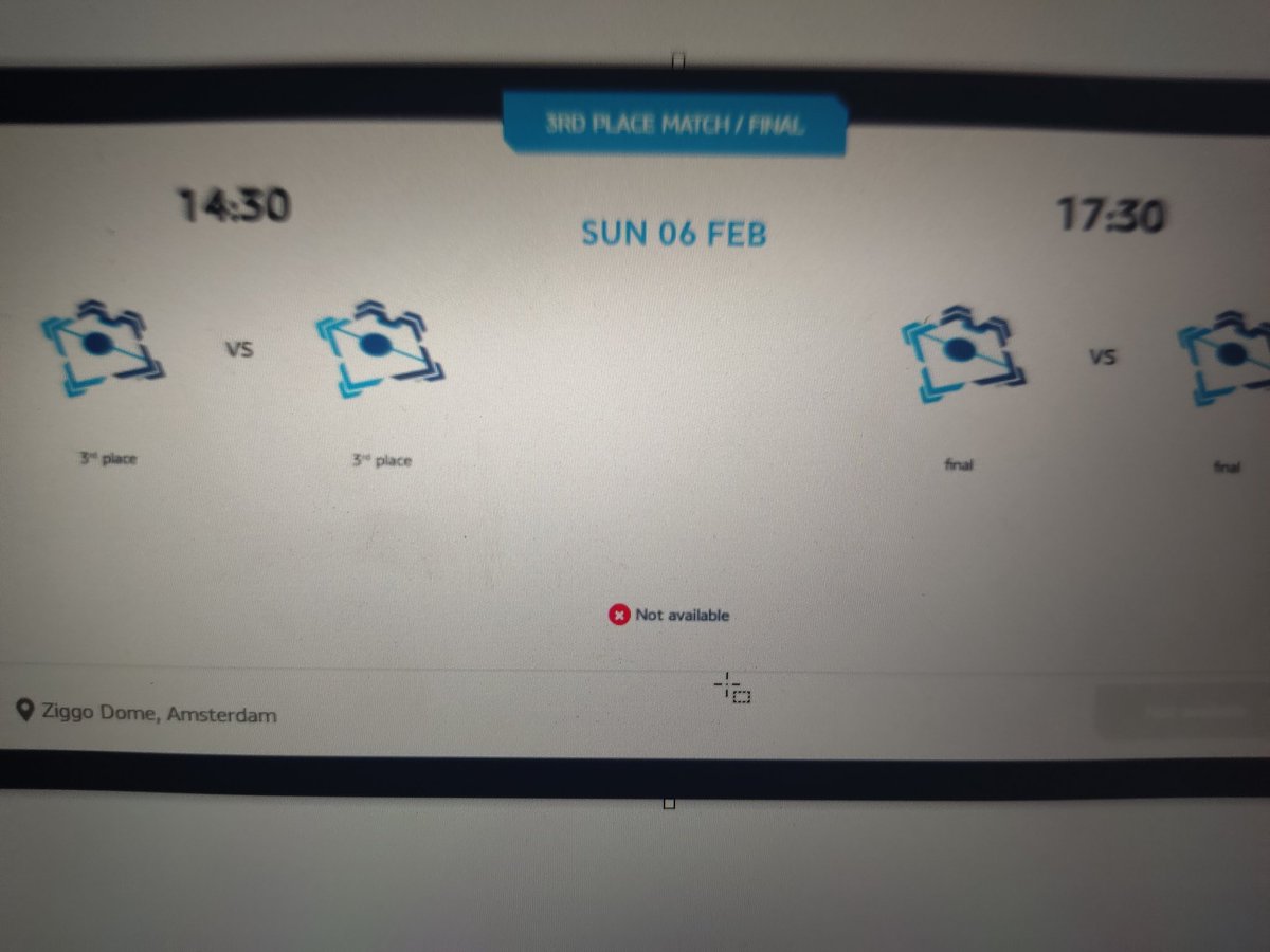 dannypurkins's tweet photo. @OranjeFutsal @tioviti @UEFAFutsal Hoe kan dit dan? Dit is toch geen presale exclusivity? https://t.co/Hvocyx73ZZ