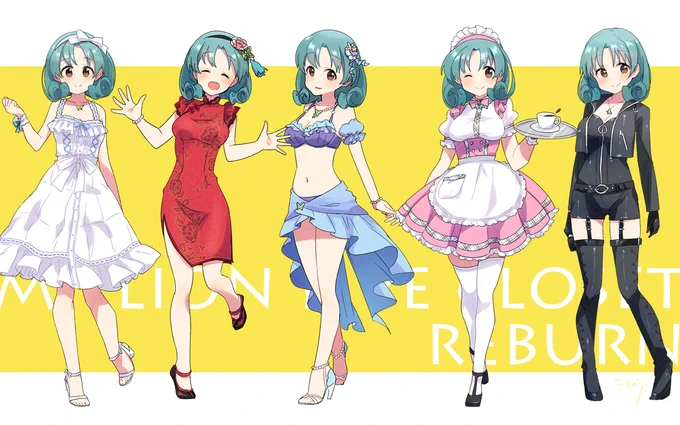 全部良くて迷っちゃう  #ミリクロ  #ミリクロreburn #徳川まつり 