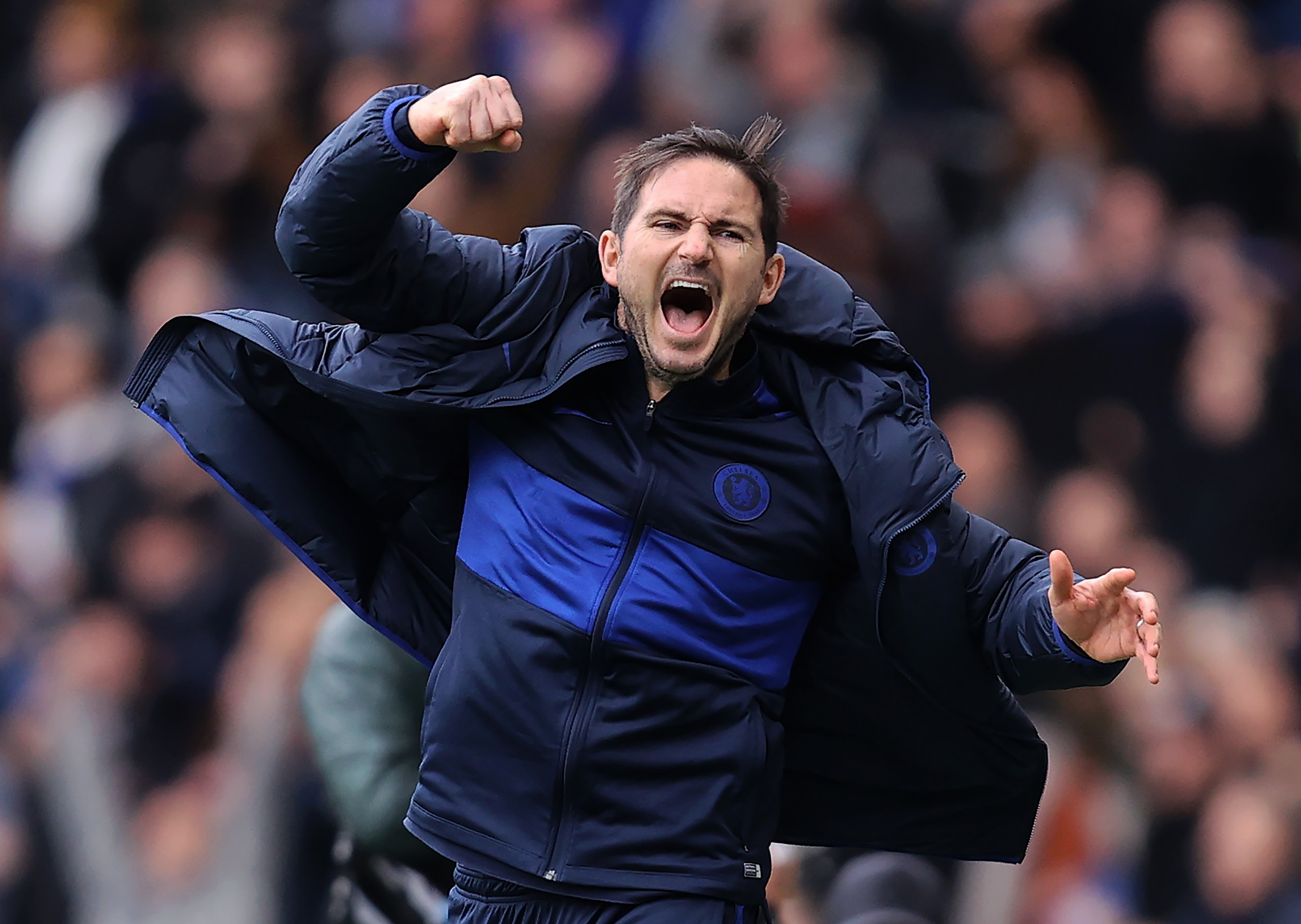 Lampard as Chelsea's manager 