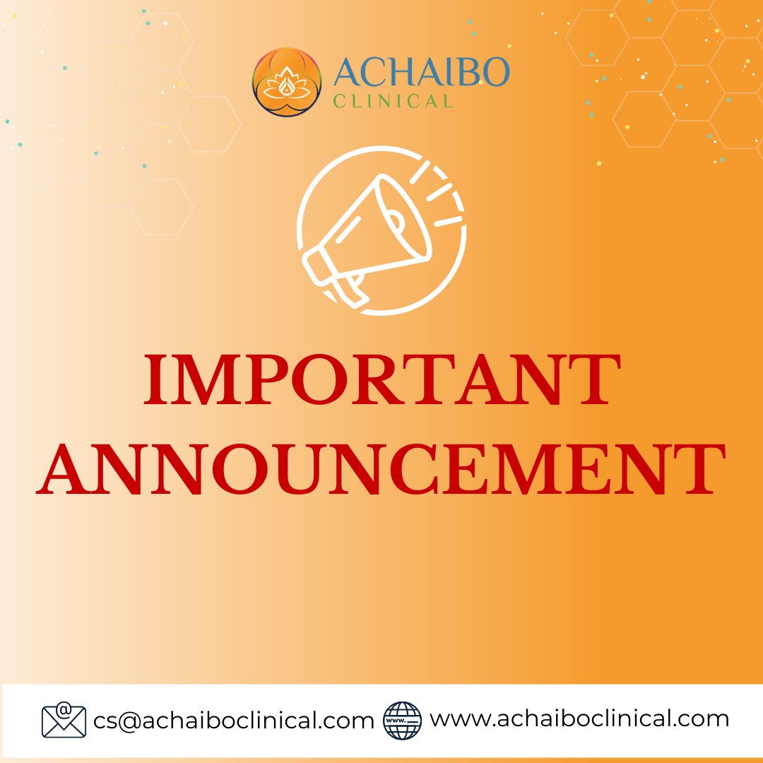 AchaiboClinical's tweet photo. Our Zoom webinars [ACHAIBO CLINICAL MANAGEMENT Q&amp;A CALL]will resume the first Wednesday of each month starting April 6th. See you on Sundays @ 9 am CST for our weekly live Free chats and Q&amp;As. You can attend by joining our Group here:
 https://t.co/2KnXvGoncl
#clinicalresearch https://t.co/wtTsWzrJdW