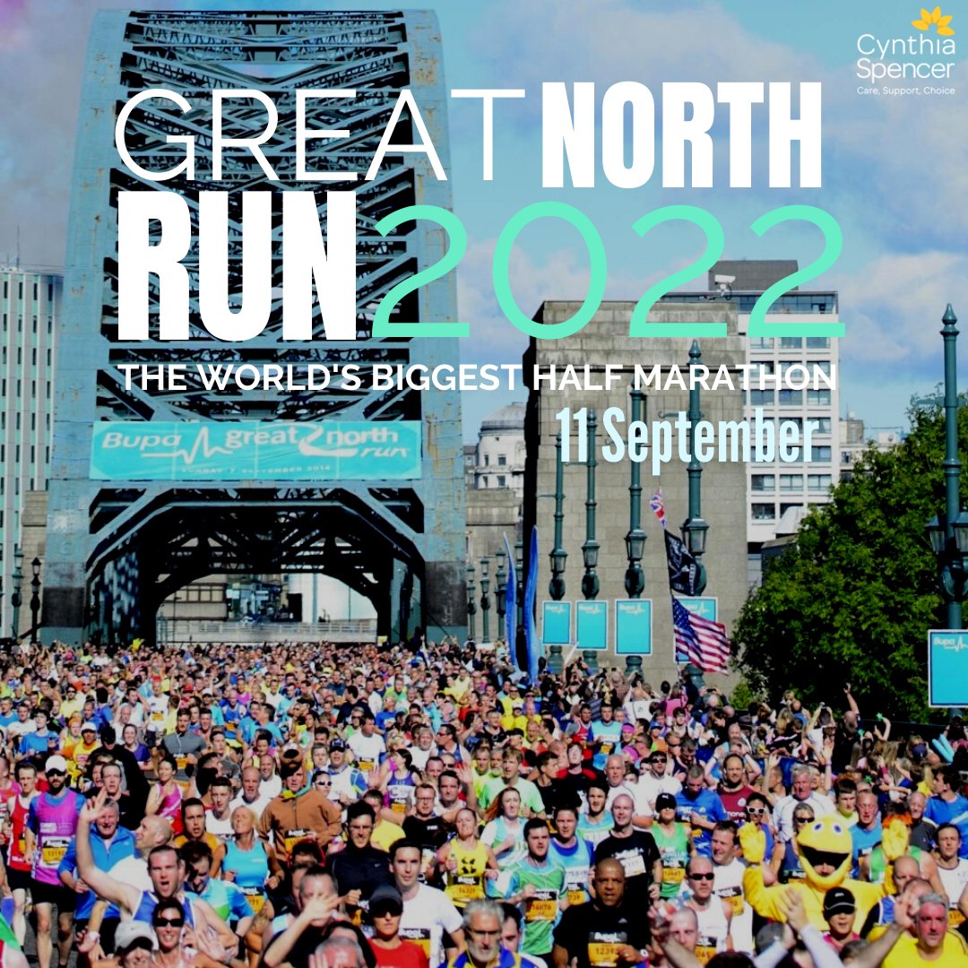 CynthiaSHospice's tweet photo. Join #TeamCSH at the world’s biggest half Marathon in 2022! 💪🥇
You can take part and raise money for the hospice by registering now! Click on the link now: https://t.co/A5380WWEqQ
#Greatnorthrun #halfmarathon #newcastle #running #fundraising #northamptonshire #cynthiaspencer https://t.co/c80PHpKlrb