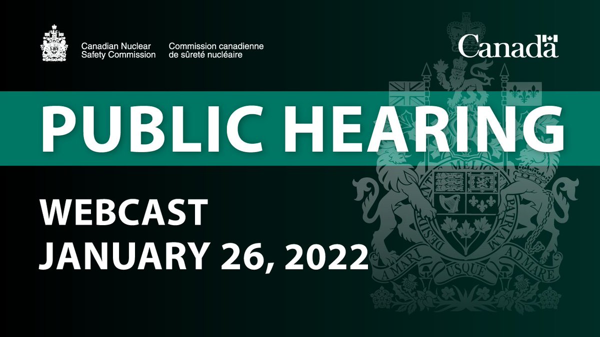 CNSC_CCSN's tweet photo. Today at 9 am EST, the Commission will hear from staff and @NB_Power on the licensee’s application to renew the Point Lepreau Nuclear Generating Station licence for a 25-year period. 

This is Part One of a two-part hearing. 

WATCH at https://t.co/Gti9EnLBpS https://t.co/L9XO6UlKF6