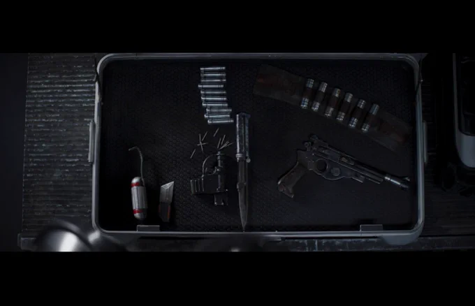 今週の #BookofBobaFett #ボバフェット 第5話爆笑シーン

・FP-45リベレーター(実銃)が #スターウォーズ 世界に堂々登場
・EP4の謎物干し竿、物干し竿じゃなかった
・銀ピカ方正ことディン・ジャリン、再登場もやはりそれとなく弱い
・主役のボバフェットが本編に一切出ない
https://t.co/agWEwdrzuk 