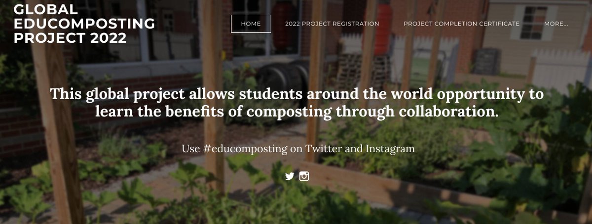 msoskil's tweet photo. New Global Project! Your students can join children around the world in learning to compost. Easy to do, resources provided, flexible timeline. Check it out and spread the word: https://t.co/hh1IvKlnDn

#scichat #ecology #compost #educomposting https://t.co/rzdwvURQ5r
