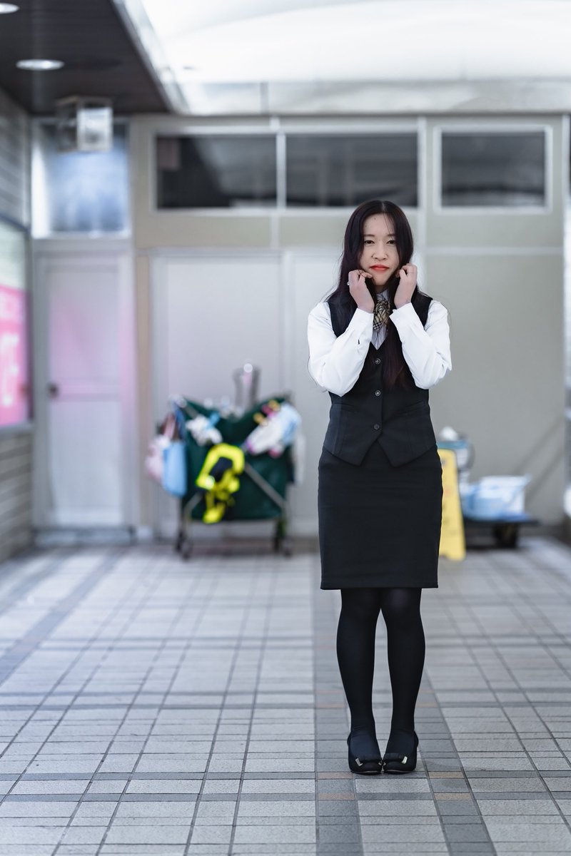 OL制服 街撮り 