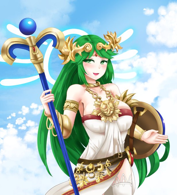 健全バージョンのパルネキことパルテナ様 