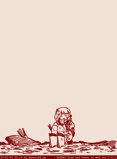 昨夜のやつのもとのtegaki #tegaki_dt 