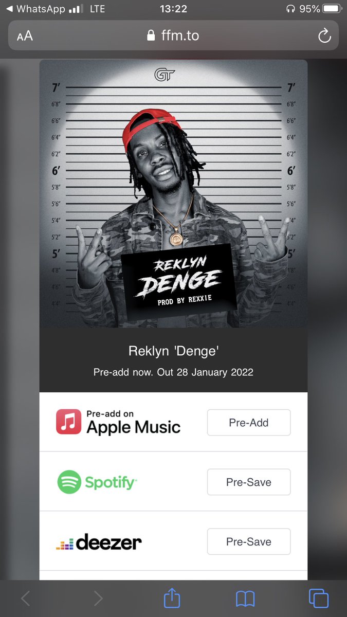 RealDjEnigma's tweet photo. Incoming 🔥🔥🔥 .. #Denge by @iamreklyn drops on 28 January. 🧨🧨🧨 https://t.co/8BrtjOpdlM