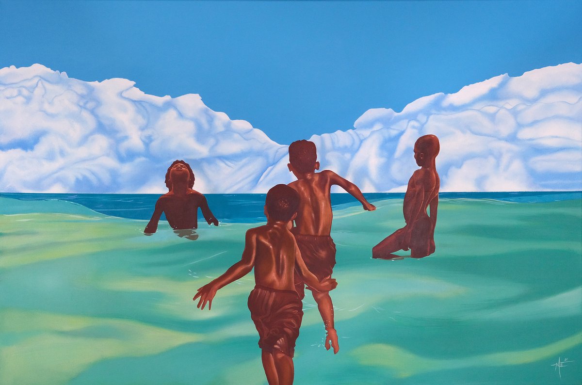 markmilliganart's tweet photo. Inocencia Negra II

I created this commission for a very special couple. It was inspired by a painting I did during the summer of 2020. The response to that painting has been staggering.

Feel free to find prints of this painting at https://t.co/Fe04EhwNCr.

#markmilliganart https://t.co/K2k2tIkKQx