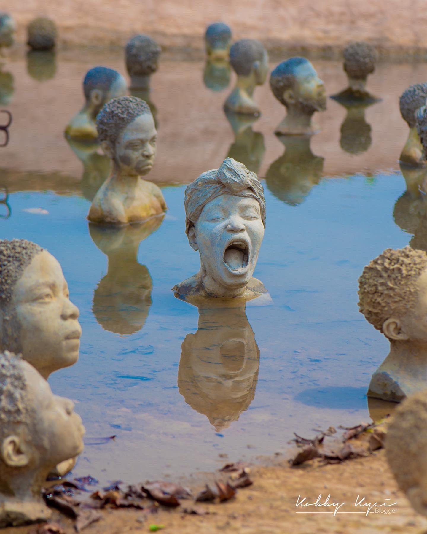 GenerationalThinker on X: "This installation, which is made up of various  art and sculptures, was created as a way to tell the stories of Ghanaian or  African ancestors. Thank You Kwame Akoto-Bamfo
