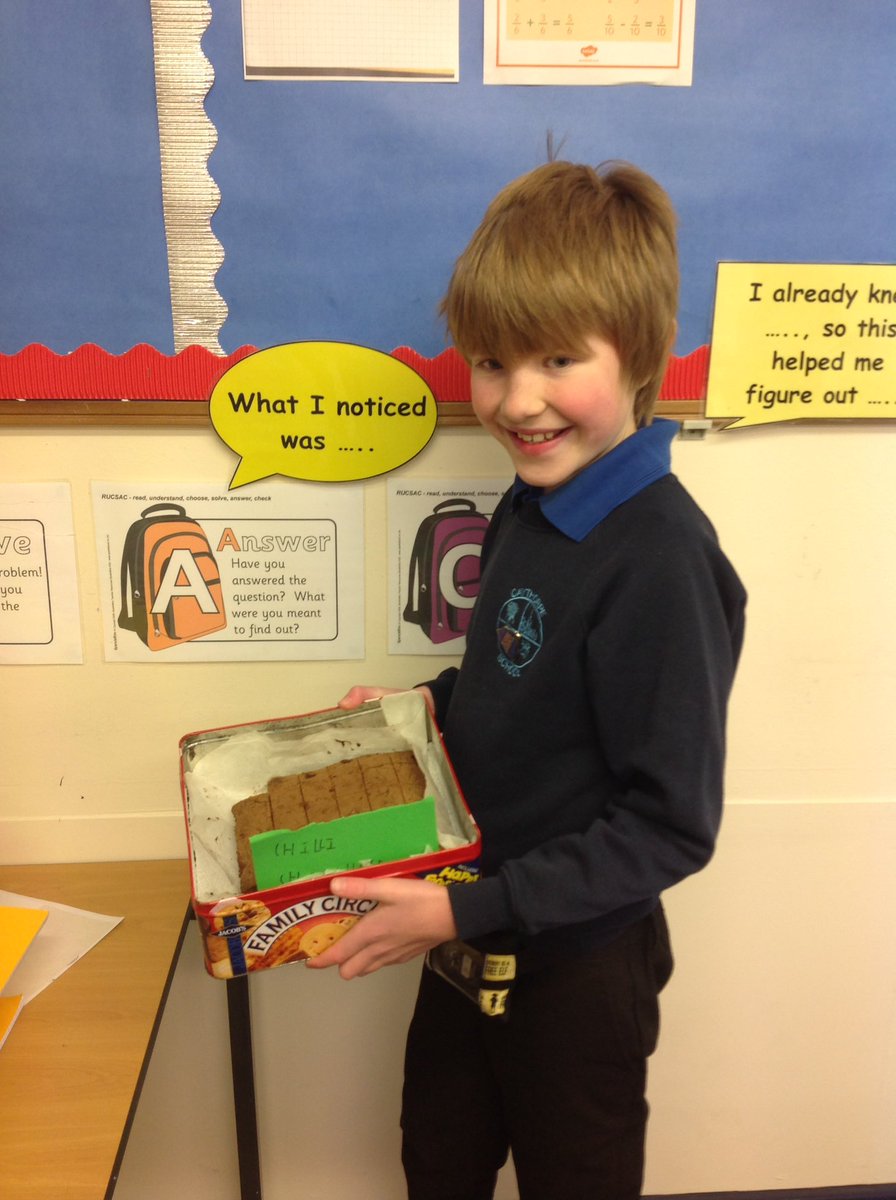 caythorpeclass5's tweet photo. Can't wait to taste Barney's chilli chocolate brownies. https://t.co/rNPNZKyUC6