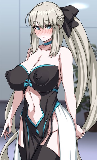 お下品オホ顔になっちゃうモルガン様 