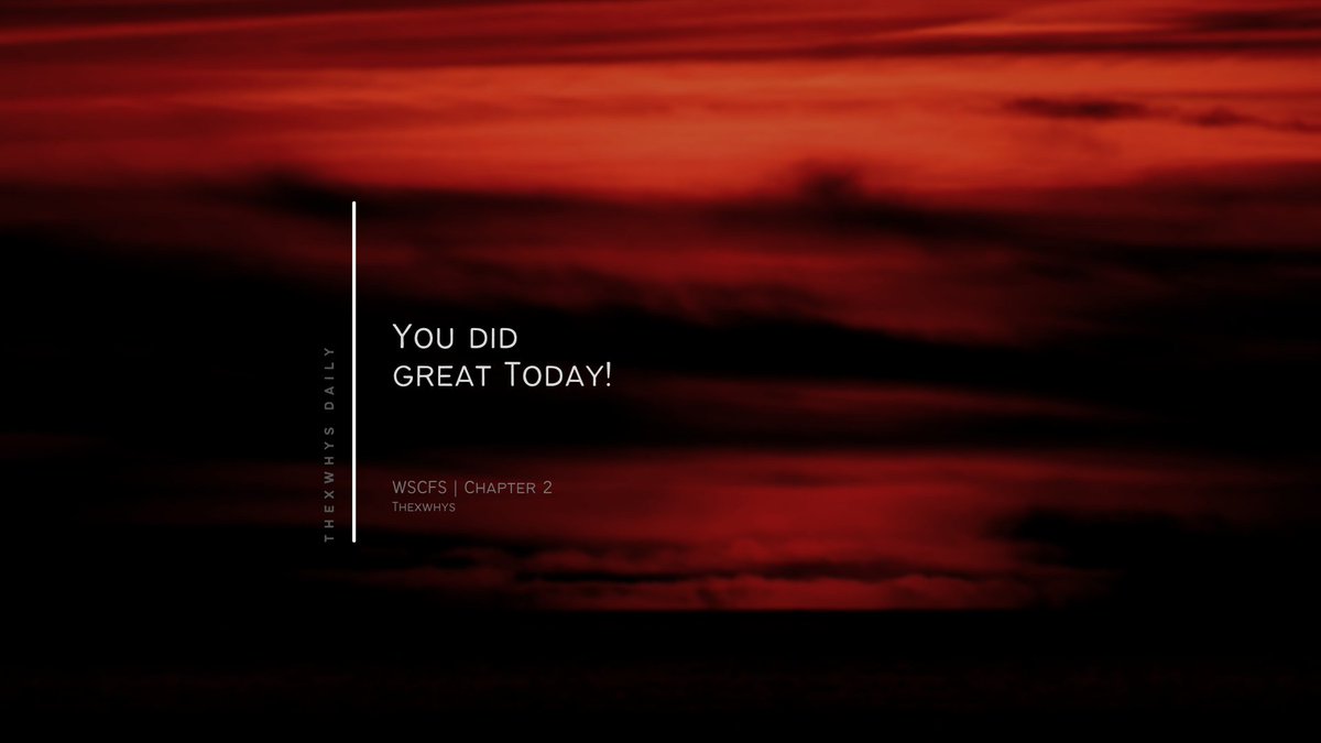 thexwhysdaily's tweet photo. ๐๐ญ๐ข๐ถ'๐ด ๐๐ข๐ฏ๐ต๐ณ๐ขโ๏ธ
At the end of the day, remind yourself that you did great today!
#WSCFS | @thexwhys https://t.co/8KzQewQtm5