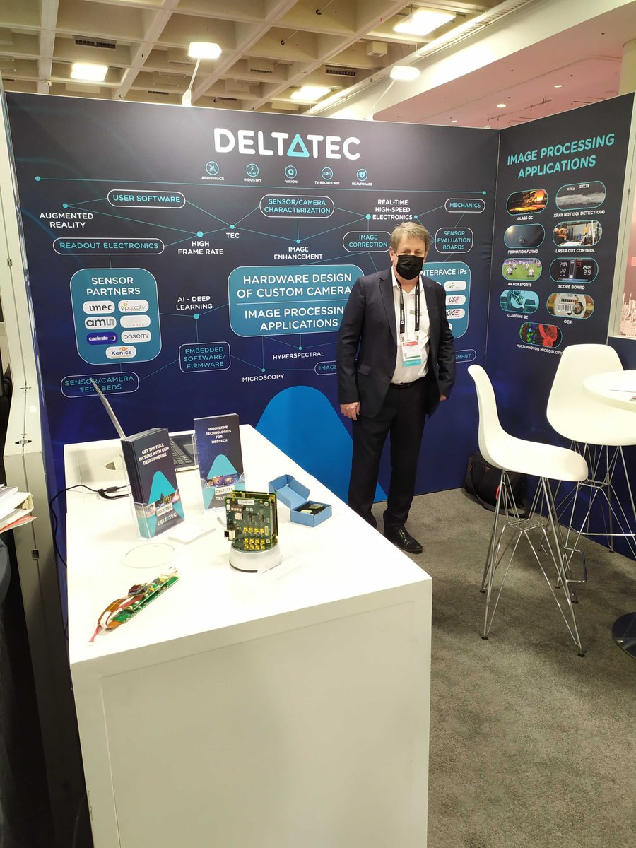Deltatecdesign's tweet photo. 👉#photonicswest2022
🛑Stop by our booth 4209 to discuss fruitful collaboration with our team. #sensors #cameras #infrared #imageprocessing #thermalmanagement #ai #hyperspectral #SPIEBIOS https://t.co/u4i01Lmpzo