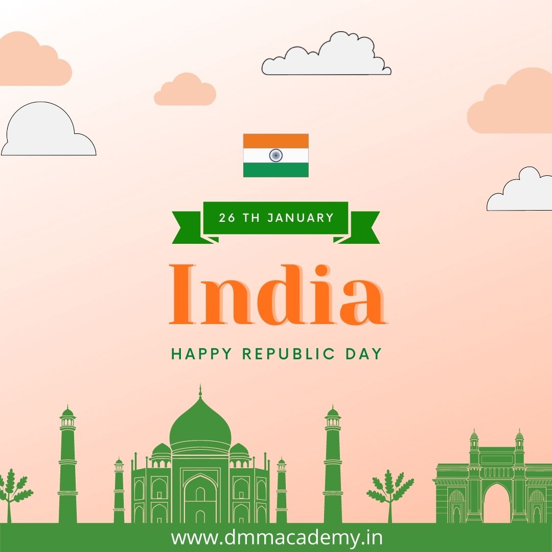 dmmakademy's tweet photo. #happyrepublicday🇮🇳 #republicday🇮🇳2022 https://t.co/6LMzFfGn3J