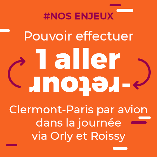 Obj_Capitales's tweet photo. Il n'est pas de petite victoire ! Réjouissons-nous de pouvoir compter aujourd'hui encore sur 2 vols quotidiens entre #Clermont et #Paris. ✈

Et continuons de militer pour le maintien de ces dessertes aériennes ! https://t.co/ZDhg8pChxt