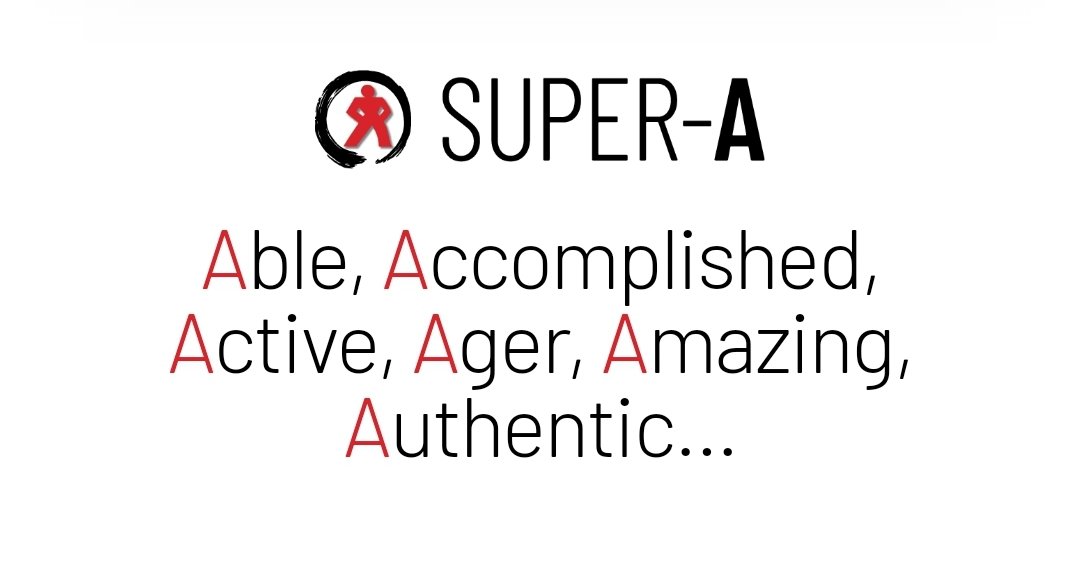 The 🅰️ is versatile, everyone wants to be a Super-A, if you know someone who would like to start their journey in physical wellbeing and fitness, share this post with them, we have classes, interviews, one to ones, monthly magazine and much more...

⬇️ follow us⬇️

<a href="/supera/">Ahmed</a>.uk